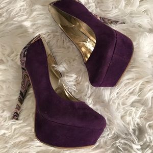 Pretty Purple Heels